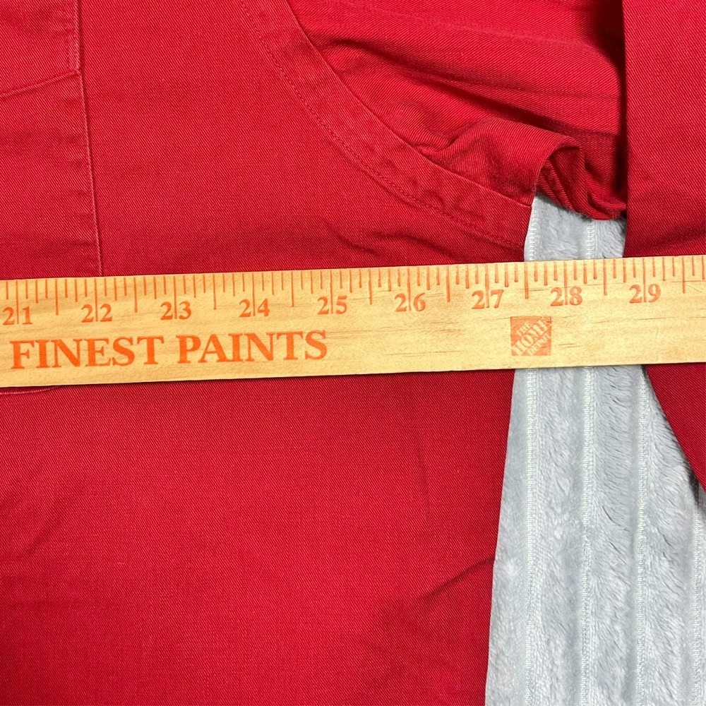 Ralph Lauren Button Down Shirt Men's L Polo Crest Classic Preppy Academia *Flaws - Picture 8 of 11